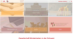 Desktop Screenshot of gms-minderheiten.ch